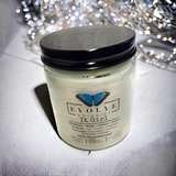 Wood Wick Crystal Soy Candle - It Girl (Sunstone & Red Jasper)