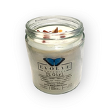 Wood Wick Crystal Soy Candle - It Girl (Sunstone & Red Jasper)