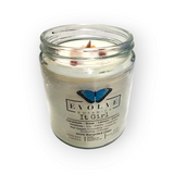 Wood Wick Crystal Soy Candle - It Girl (Sunstone & Red Jasper)