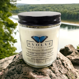 Wood Wick Crystal Soy Candle - Lake House Hideaway