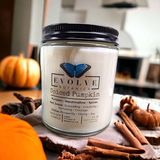 Wood Wick Crystal Soy Candle - Spiced Pumpkin