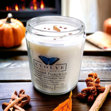 Wood Wick Crystal Soy Candle - Spiced Pumpkin