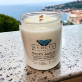 Wood Wick Gemstone Soy Candle - Capri Lemon (Citrine)