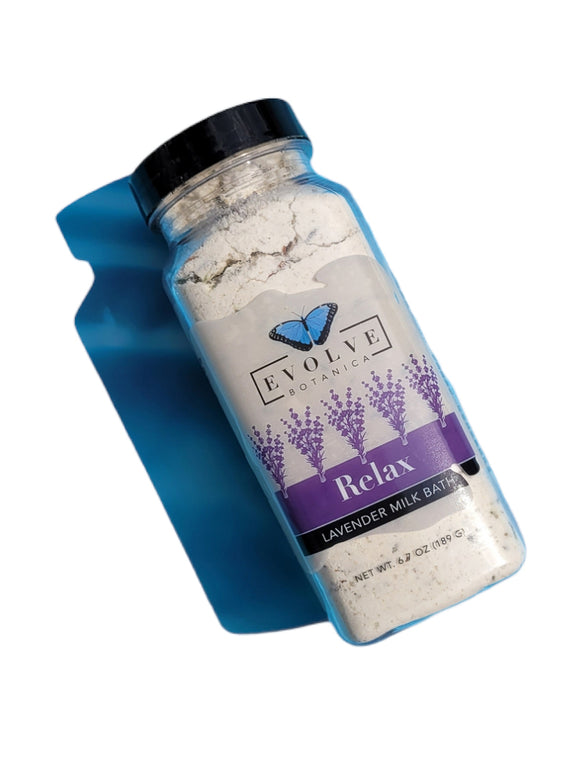 Milk Bath - Relax (Lavender) - Evolve Botanica Co