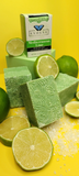 Specialty Soap - Mediterranean lime Salt Bar - Evolve Botanica Co