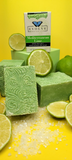 Specialty Soap - Mediterranean lime Salt Bar - Evolve Botanica Co