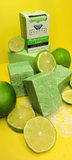 Specialty Soap - Mediterranean lime Salt Bar - Evolve Botanica Co