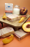 Standard Soap - Peaches and Cream (Goatmilk) - Evolve Botanica Co