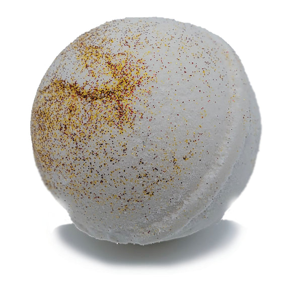 Bath Bomb - Chakra Collection - Quartz / Spiked Eggnog (Seasonal - Fall) - Evolve Botanica Co